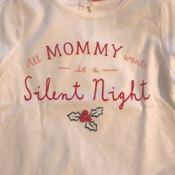 Silent Night Graphic Tee - Long Sleeve - Picture 2 of 3